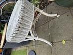 Rotan, wit, Ophalen, Gebruikt, Rond, Hout
