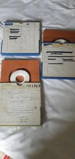 Lege pancake dozen met binnendoos voor 250m Audio tape used, Ophalen of Verzenden