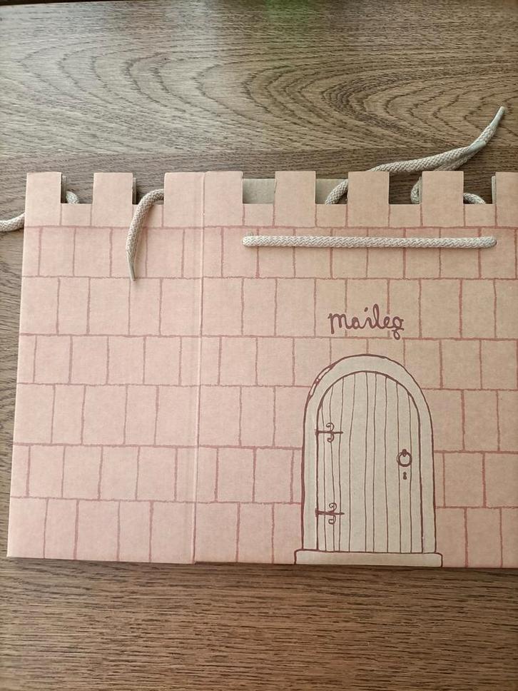 Maileg Kasteel Tasje - Nieuw & Ongebruikt, Kinderen en Baby's, Kinderkamer | Inrichting en Decoratie, Nieuw, Overige typen, Ophalen of Verzenden