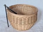 Rieten mand tenen mand 44cm diameter, Ophalen of Verzenden, Gebruikt, Rond, Riet