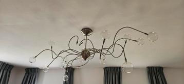 Moderne Plafondlamp met Glazen Bollen beschikbaar voor biedingen