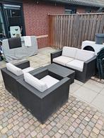 Hartman Tuinset met Uitwasbare Kussens doe een leuk bod, Tuin en Terras, Tuinsets en Loungesets, Ophalen