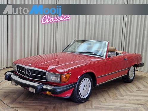 Mercedes-Benz SL-Klasse 560 SL W107 Cabriolet Perfect / FULL, Auto's, Oldtimers, Bedrijf, Te koop, Airconditioning, Centrale vergrendeling