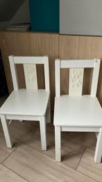 2 witte stoeltjes peuter Kriter IKEA, Kinderen en Baby's, Kinderkamer | Tafels en Stoelen, Ophalen, Gebruikt, Stoel(en)