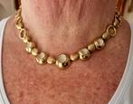 Prachtig Collier, Sieraden, Tassen en Uiterlijk, Overige materialen, Ophalen of Verzenden, Zo goed als nieuw, Met edelsteen