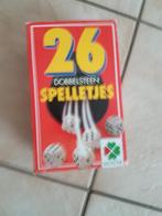 26 dobbelsteen spelletjes, Hobby en Vrije tijd, Gezelschapsspellen | Kaartspellen, Vijf spelers of meer, Ophalen of Verzenden