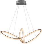 Wofi Hanglamp Madison 1-lichts, donker grijs, Ophalen, Zo goed als nieuw, Modern klassiek., 75 cm of meer