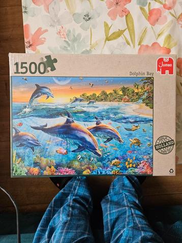 Jumbo Dolphin Bay Puzzel 1500 stukjes nieuw in de verpakking beschikbaar voor biedingen