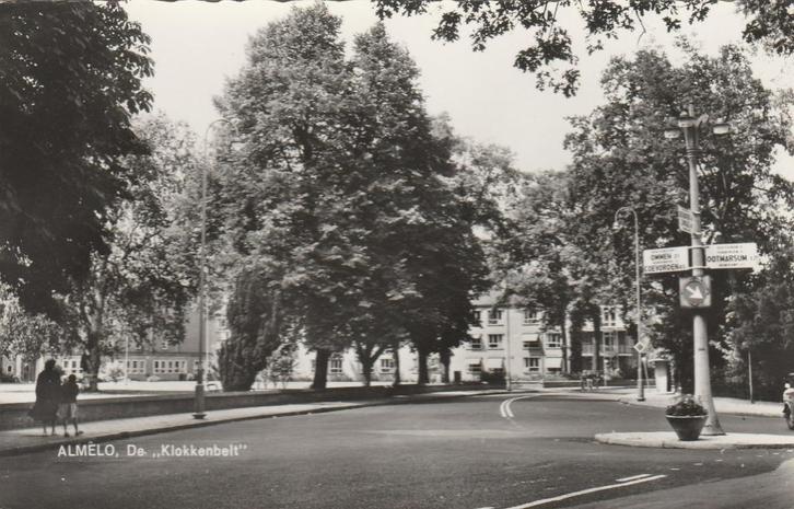 ALMELO De Klokkenbelt met ANWB Wijzer, Verzamelen, Ansichtkaarten | Nederland, Ongelopen, Overijssel, 1960 tot 1980, Verzenden