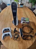 Te koop: Playstation 5 (disc) + 2 controllers en spellen, Spelcomputers en Games, Spelcomputers | Sony PlayStation 5, Ophalen