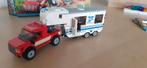 Lego 60182 rode auto met openbare caravan, Complete set, Lego, Zo goed als nieuw, Ophalen