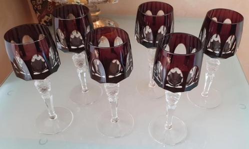Zes Prachtige Nachtmann Antika Römer wijnglazen. Nieuw., Antiek en Kunst, Antiek | Glas en Kristal, Ophalen of Verzenden