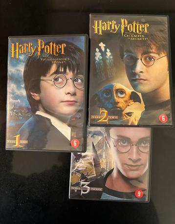 Harry Potter deel 1,2 & 3