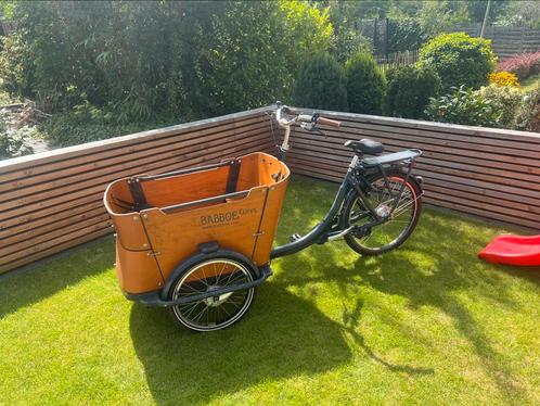Babboe curve e, accu defect, Fietsen en Brommers, Fietsen | Bakfietsen, Zo goed als nieuw, 4 kinderen of meer, Ophalen