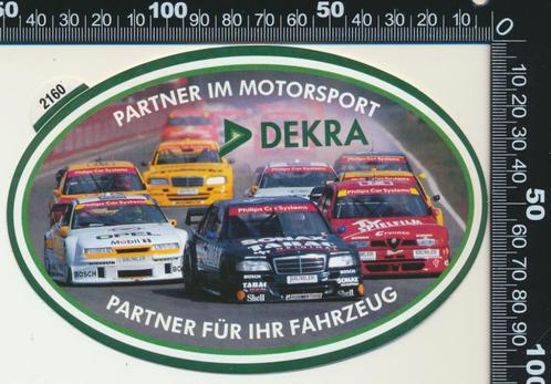 Sticker: DTM - Dekra (1), Verzamelen, Stickers, Zo goed als nieuw, Auto of Motor, Ophalen of Verzenden
