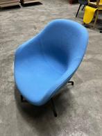 Hay loungechair AAL 81 Zwart onderstel - blauw gestoffeerd, Ophalen, Zo goed als nieuw, Metaal, 75 tot 100 cm
