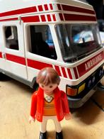 Playmobil Ambulance met werkend zwaailicht en spulletjes., Gebruikt, Ophalen of Verzenden