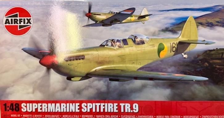 Coelianmodels, Airfix 05143, Spitfire TR.9, 1/48, € 36,99, Hobby en Vrije tijd, Modelbouw | Vliegtuigen en Helikopters, Nieuw