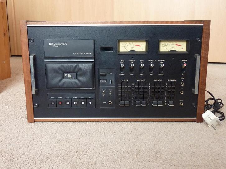 Nakamichi vintage Cassette recording eguipment, Audio, Tv en Foto, Cassettedecks, Overige merken, Ophalen