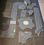 IKEA autobaan 44 delige set vilt boven-rubber onder, vintage, Ophalen of Verzenden, Zo goed als nieuw, Bouwen