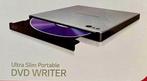 Slim portable DVD-writer, Computers en Software, Optische drives, Ophalen of Verzenden, Gebruikt, Dvd