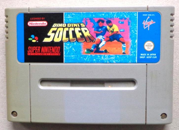 Dino Dini's Soccer voor de Europese Super Nintendo, Spelcomputers en Games, Games | Nintendo Super NES, Gebruikt, Sport, 1 speler