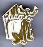 Pluto wit op koper stripfiguur speldjes ( S_131a ), Verzenden, Nieuw, Figuurtje, Speldje of Pin