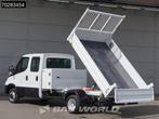 Iveco Daily 35C16 Kipper met Kist Dubbel Cabine Dubbellucht, Stof, Gebruikt, Euro 6, 4 cilinders