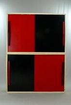 Midcentury vintage design wandkasten prouve, Gebruikt, Ophalen of Verzenden, Minder dan 150 cm, Minder dan 100 cm