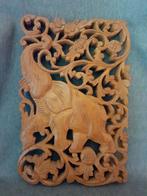 Thais houtsnijwerk "Olifant", Antiek en Kunst, Ophalen of Verzenden