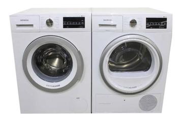 Refurbished Siemens wasmachine & droger (samen of los) beschikbaar voor biedingen