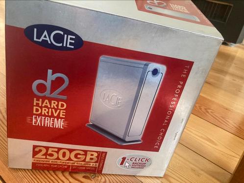 LaCie d2 hard drive extreme 250gb, Computers en Software, Harde schijven, Zo goed als nieuw, Desktop, USB, Ophalen of Verzenden