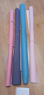 4x Skai lappen (kunstleer) diverse kleuren, Hobby en Vrije tijd, Stoffen en Lappen, Gebruikt, Overige kleuren, 120 cm of meer