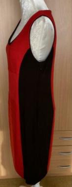 Zwart/rode jurk maat 40 Joseph Ribkoff [v], Maat 38/40 (M), Overige kleuren, Ophalen of Verzenden, Zo goed als nieuw