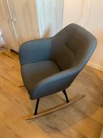 Schommelstoel, Huis en Inrichting, Stoelen, Ophalen, Zo goed als nieuw, Eén, Stof