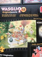 Wasgij Puzzels Compleet - Geel Nr 2, 3 en 12, Ophalen, 500 t/m 1500 stukjes, Zo goed als nieuw, Legpuzzel
