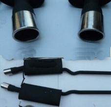 sportuitlaat uitlaat sportdemper audi a6 c5 quattro 1.8 T, Auto diversen, Overige Auto diversen, Ophalen of Verzenden