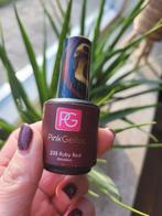 Pink Gellac Ruby Red, Ophalen of Verzenden, Zo goed als nieuw, Rood, Handen en Nagels