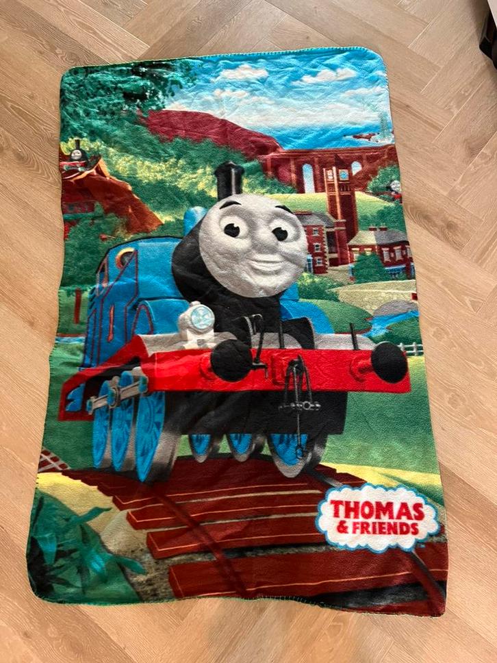 Plaid Thomas de trein, zgan!, Kinderen en Baby's, Speelgoed | Thomas de Trein, Zo goed als nieuw, Ophalen of Verzenden