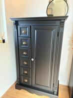 Mat zwarte meidenkast / spekkast, Ophalen, Nieuw, 50 tot 100 cm, Minder dan 100 cm