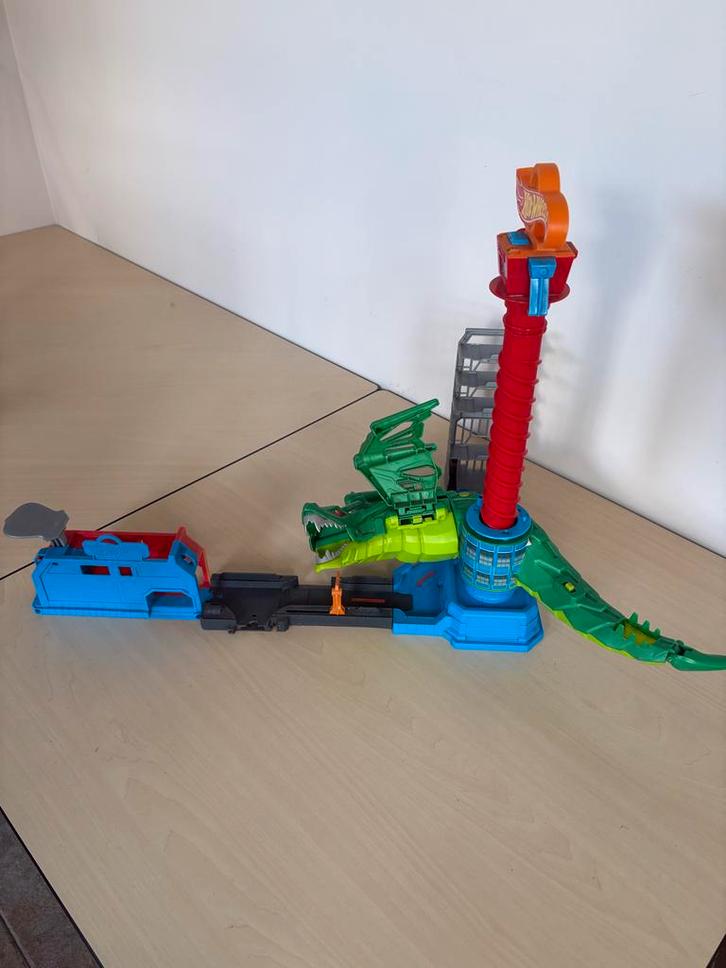 Hot Wheels Draken Aanval - Baan, Kinderen en Baby's, Speelgoed | Overig, Gebruikt, Jongen, Ophalen