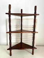 Vintage hoek etagere hout 46 x 28 cm, Huis en Inrichting, Ophalen