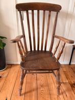 Antieke Houten Stoel met Armleuningen, Ophalen, Gebruikt, Hout, Overige typen