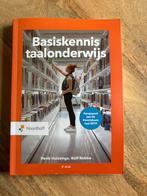 Basiskennis taalonderwijs - Huizenga & Robbe, Boeken, Ophalen of Verzenden, Zo goed als nieuw, Overige niveaus, Henk Huizenga