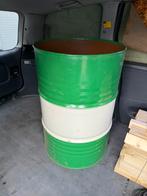 200L Olieton drum vuurton vat, Ophalen, Zo goed als nieuw, Vuurton