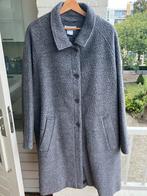 Elegante grijze wollen jas van Laura Kent maat 46/48 XL zgan, Maat 46/48 (XL) of groter, Ophalen of Verzenden, Laura kent, Grijs
