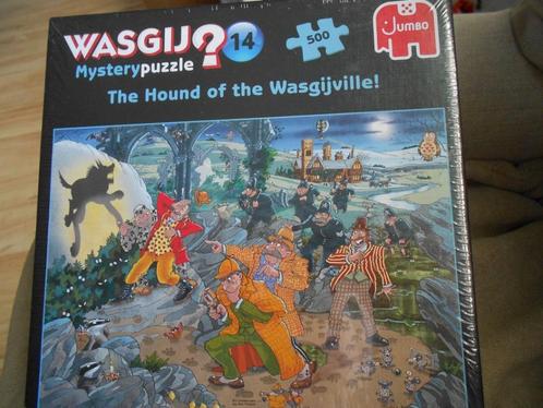 Wasgij mystery puzzel The hound of the Wasgijville, Hobby en Vrije tijd, Denksport en Puzzels, Nieuw, Legpuzzel, Minder dan 500 stukjes