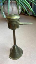 Leuke oude olielamp / 'snotneus', Ophalen of Verzenden, Koper