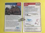 Voordeelbon 36 OosterscheldeMuseum 25% korting p.p., Tickets en Kaartjes, Musea, Kortingskaart, Drie personen of meer