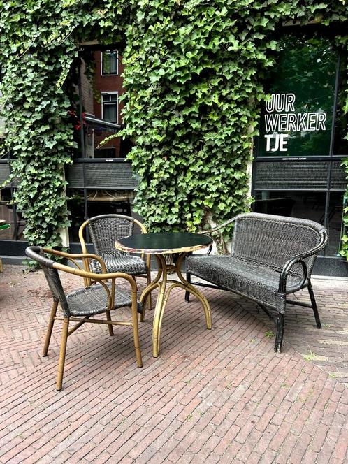 Terras meubilair Horeca, Tuin en Terras, Tuinsets en Loungesets, Gebruikt, Tuinset, Overige materialen, Meer dan 8 zitplaatsen